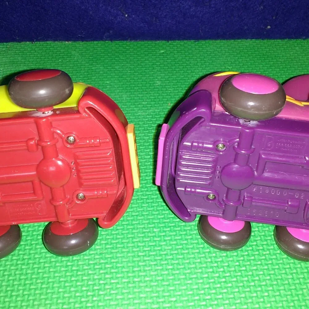 Just b-Byou Toy Car & truck Pull-Back and Goes Car set of 3 Used